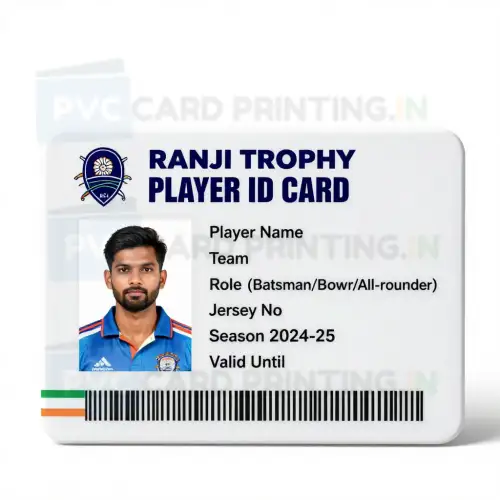 ranji trophy player card