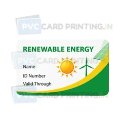 renewable energy card