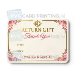 return gift tag card