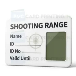 shooting range card