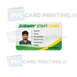 subway staff card