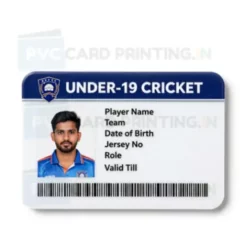 under 19 cricket card