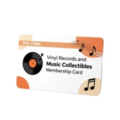 vinyl records and music collectibles membership card
