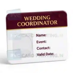 wedding coordinator badge