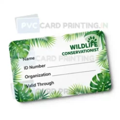 wildlife conservationist card