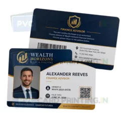 finance advisor premium pvc card