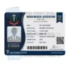 ima member doctor id card pvc