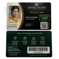 jewellery store loyalty card pvc (1)