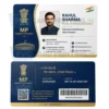 mp mla pvc visiting card