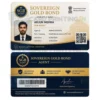 sovereign gold bond agent card pvc