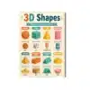3d shapes cube sphere a4 ntr