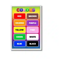 8 basic colours chart a4 ntr kids