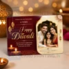 Diwali Greeting Photo PVC Card (1)