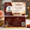 Happy Teachers Day PVC Card — Guru Vandana