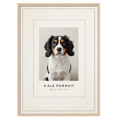 a4 a4 pet portrait print printed — single sheet a4 print (1)