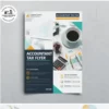 a4 accountant tax flyer printed — single sheet business flyer leaflet