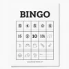 a4 bingo cards sheet printed — single page activity sheet (1)