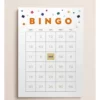 a4 bingo score sheet a4 printed — single sheet bingo print