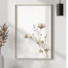 a4 boho floral wall art printed — boho wall art poster single sheet (1)
