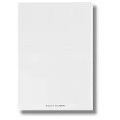 a4 bullet journal dot grid printed — single sheet bullet print