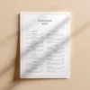 a4 burger bar menu a4 printed — single sheet burger page (1)