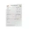 a4 cbt thought record sheet printed — single sheet cbt page