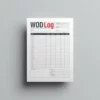 a4 crossfit wod log sheet printed — single sheet crossfit page (1)