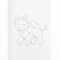 a4 dot to dot activity printed — single page activity sheet