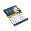 a4 electrician services flyer printed — single sheet business flyer leaflet
