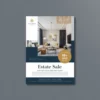 a4 estate sale flyer printed — single sheet business flyer leaflet