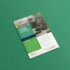 a4 gardening services flyer printed — single sheet business flyer leaflet
