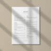 a4 indian restaurant menu a4 printed — single sheet indian page (1)
