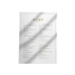 a4 italian restaurant menu a4 printed — single sheet italian page (1)