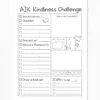 a4 kindness challenge sheet printed — single page activity sheet