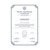 a4 maths challenge certificate printed — single sheet maths print (1)