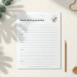 a4 name writing practice printed — single page activity sheet (1) (1)