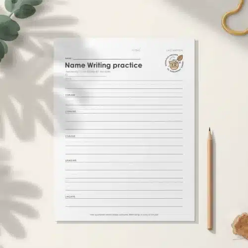 a4 name writing practice printed — single page activity sheet (1) (1)