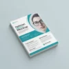 a4 optician services flyer printed — single sheet business flyer leaflet