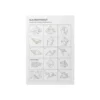 a4 origami instruction sheet printed — single sheet origami print
