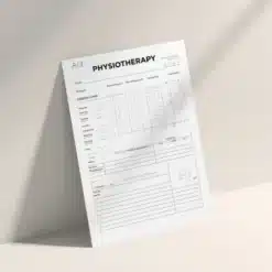 a4 physiotherapy exercise sheet printed — single sheet physiotherapy page (1)