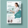 a4 physiotherapy flyer printed — single sheet business flyer leaflet
