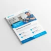 a4 plumber services flyer printed — single sheet business flyer leaflet