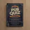 a4 pub quiz night flyer printed — single sheet business flyer leaflet