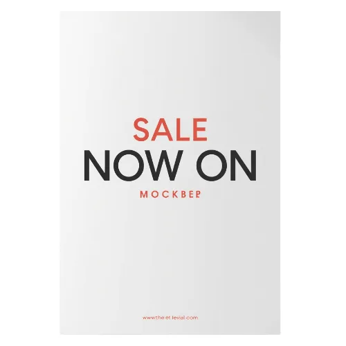 a4 sale now on sign a4 printed — single sheet sale print