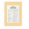 a4 school canteen menu a4 printed — single sheet school page