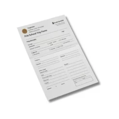 a4 school trip form a4 printed — single sheet school print (1)