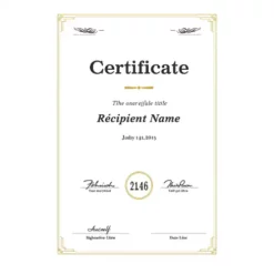 a4 science fair certificate printed — single sheet science print (1)