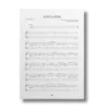 a4 sheet music blank staff printed — single sheet sheet print
