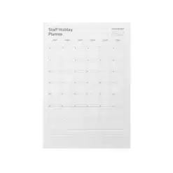 a4 staff holiday planner printed — single sheet staff print (1)