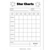 a4 star chart reward sheet printed — single page activity sheet